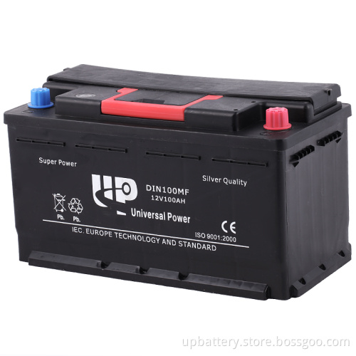DIN100mf Car Battery 12V 100ah Mf Automotive Starter Batteries